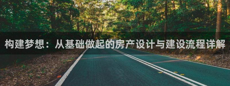 注册意昂3：构建梦想：从基础做起的房产设计与建设流程详解