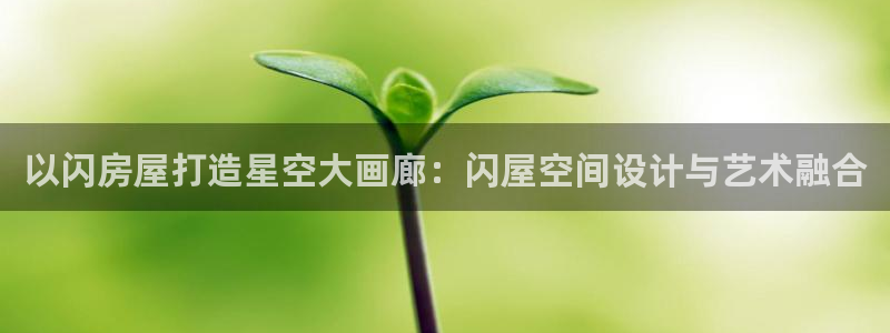 意昂体育3平台注册要钱吗是真的吗：以闪房屋打造星空大画廊：闪屋空间设计与艺术融合