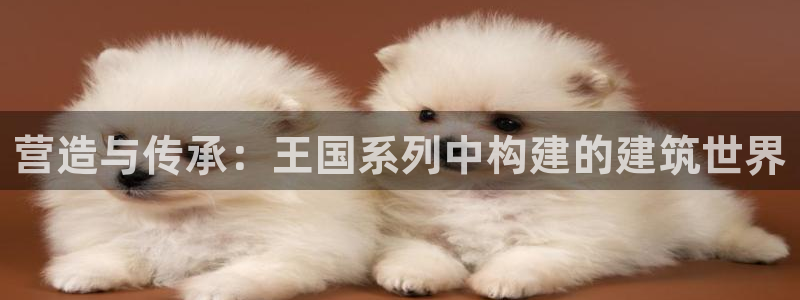 意昂3娱乐是那个系列的台子：营造与传承：王国系列中构建的建筑世界