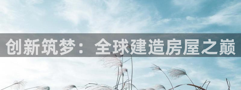 意昂3娱乐平台：创新筑梦：全球建造房屋之巅