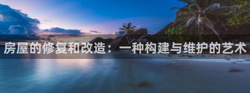 海南意昂体育3：房屋的修复和改造：一种构建与维护的艺术