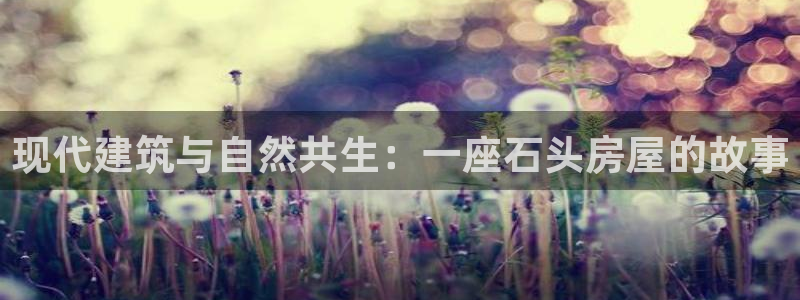 意昂3娱乐代理怎么样：现代建筑与自然共生：一座石头房屋的故事