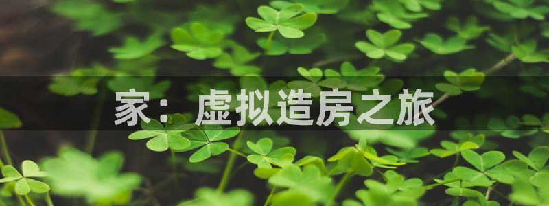 意昂3集团官网首页：家：虚拟造房之旅